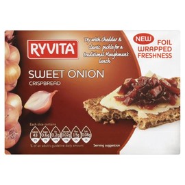 Ryvita Sweet Onion Crispbread (200g) - Pack of 6