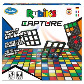 ThinkFun - 76463 - Rubik's Capture - The fast-paced colour and pattern search game for 4 people from 7 years. A fast game for boys and girls.