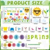 Spring Bulletin Board Classroom Decorations 3D Spring Butterfly Flower Bulletin