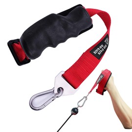 Ergonomic Arm Wrestling Handle for Cable Machines - TPE Handle, Left/Right Hand Compatible, Suitable for Cable Machines for Wrist & Forearm Training