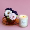 [Lapirit Garden] Lotus Floral Scented Soy Candle 13.4 oz Jar