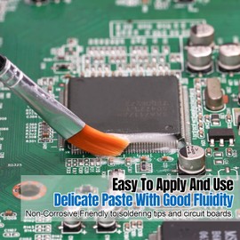 BEEYUIHF No-Clean Soldering Flux Paste, flux for Soldering, Solder Paste for Electronics PCB/IC/BGA/SMD Repairing (5.15oz/146g)