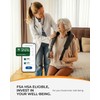 FSA Eligible Cordless Neck Massager with Heat and Remote Control