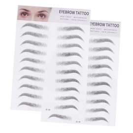 Baluue Long-lasting Eyebrow Stickers Temporary Brow Tint for Sparse or Light Eyebrows