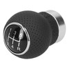 5 Speed Gear Shift Knob Genuine Leather Shifter Stick with
