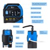 4-in-1 Laser Tape Measure with Laser Level Crosshairs |130ft/40m Laser