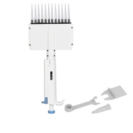 12-Channel 50-300μl  L Adjustable Mechanical Pipette Vraiable Volume Manual Pipettor Pipet Laboratory Tool
