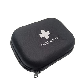 Jipemtra Erste-Hilfe-Hartschalenkoffer, leer, Erste-Hilfe-Hartschalenkoffer, Erste-Hilfe-EVA, Medizin, rot, medizinische Tasche für Zuhause, Gesundheit, Notfall, Haustiere, Hund, Ersthelfer, Camping,,