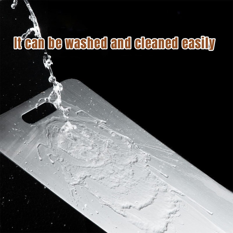 AIMALL Stainless Steel Cutting Board Set, 3 Sizes Anti-Bacterial Double-Sided