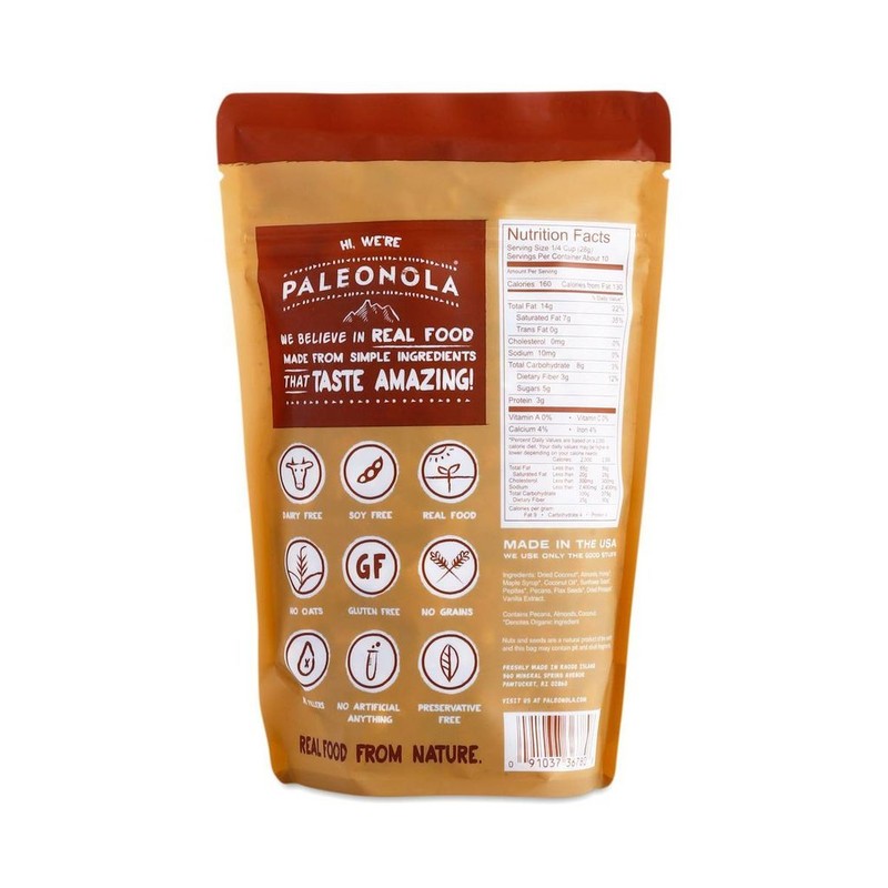 Paleonola - Grain Free Granola - Pina Colada (2 Pack)