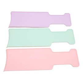 Juego de Tablas para Colorear con Lámina de Tinte para Resaltar el Cabello, Base Ampliada, Dientes de Arco, Adecuado para el Salón, Evita la Coloración, Cepillo para Teñir el