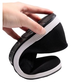 DADAWEN Kung-Fu Martial Arts Tai-Chi Shoes with Soft Cushion Layers Sew by Hand, 9.5 UK, Black C