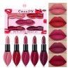 087 Cmaadu 5 Labiales Mate Fáciles De Aplicar Y Nn