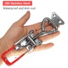 4003 Toggle Latch Clamp, 304 Stainless Steel Adjustable Toggle Latches