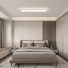 Naroume Smart LED Ceiling Light,36.2In Dimmable Modern Metal Linear LED
