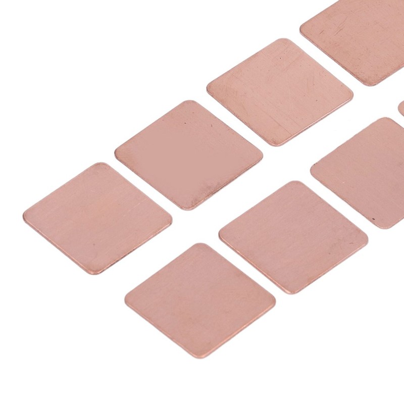 Heatsink Copper Pad Shim Quick Cooling Heat Sink Thermal CPU