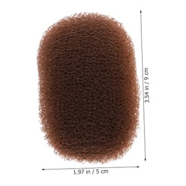 minkissy Hair Volume Set with 3 Pieces - Includes Hair Pads and Bump Up Clips - Tool for More Volume - DIY Hairstyle Accessories - Base for Voluminous Hair