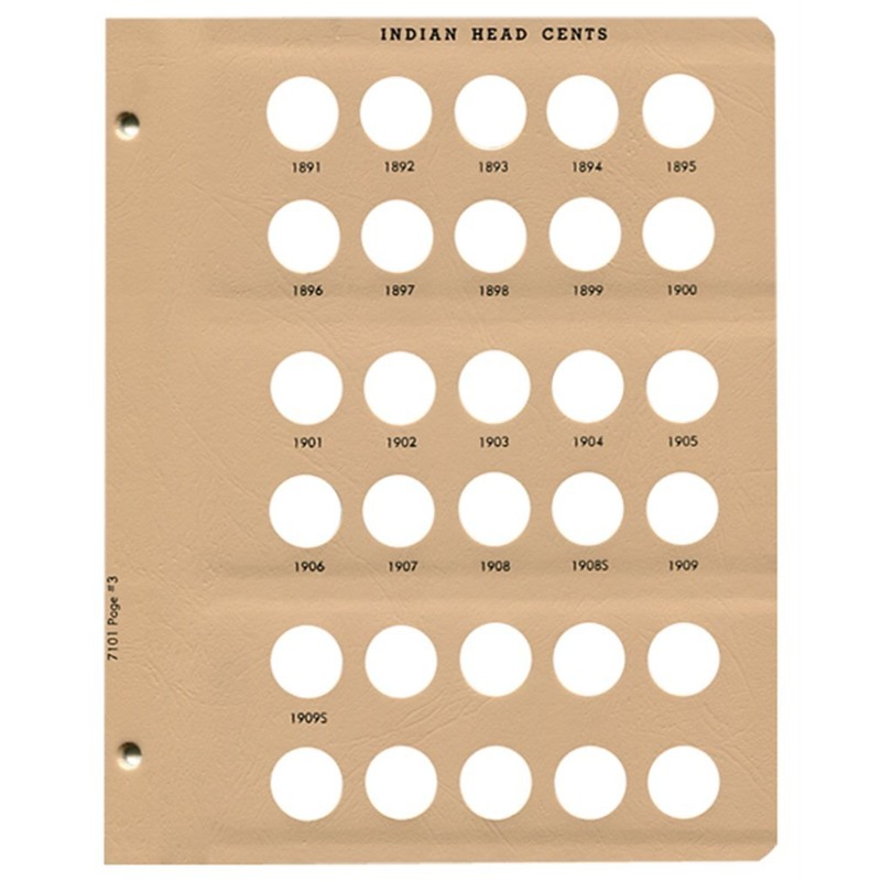 Dansco US Flying Eagle and Indian Head Cent Coin Album
