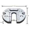 Eurmax USA Canopy Weights Cast Iron Weight for Pop up