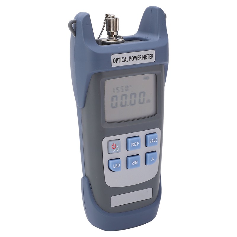 Optical Fiber Power Meter Optic Cable Tester ‑50~+26dbm with LED