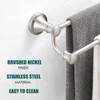 Hoimpro Adjustable Retractable 15-27 Inches Stainless Steel Bathroom Towel Bar,