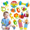 Tsokize Baby Toy 0 3 6 9 Months, 14 Pieces
