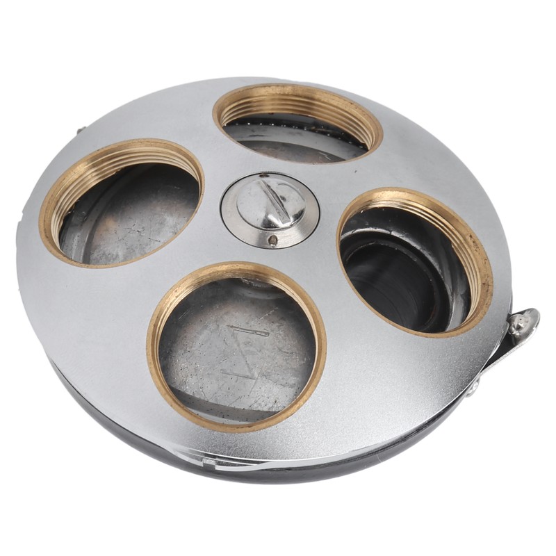 RMS 4‑Hole Objective Lens Adapter Revolving Nosepiece Biological Microscope Accessory