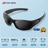 RIVBOS Kids Sunglasses Polarized Rubber UV Protection with Glasses Strap
