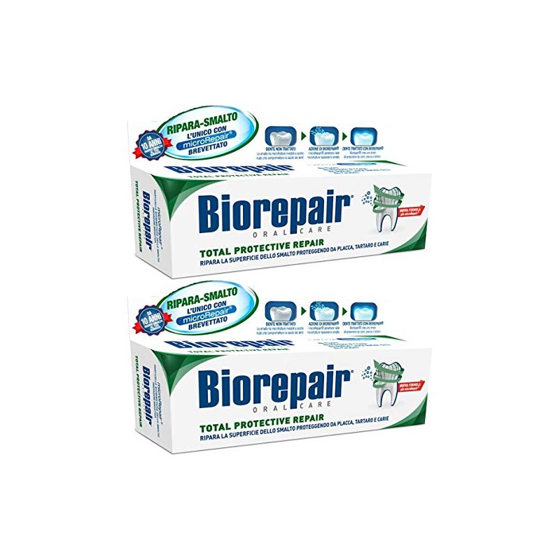 Biorepair:'Total Protective Repair' Toothpaste with microRepair, New Formula - 2.5