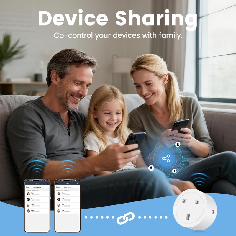 Oblinple Smart Plug 13A Alexa Plugs that Work with Alexa