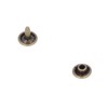 500set Metal Studs Rivets 8mm DIY Iron Double Flat Burr