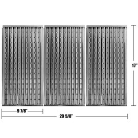 Hongso 17 inch Infrared Emitter Grates for Charbroil Commercial Tru Infrared 463242716, 466242715, 463242715, 466242815, G533-2200-W1, Professional, Signature Series 4 Burner Models