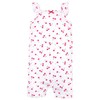 Hudson Baby Unisex Cotton Rompers, Banana Split, 0-3 Months