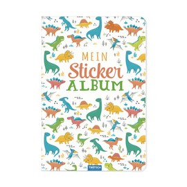 Trötsch Mein Stickeralbum Dino Stickerbuch: Album zum Sammeln (Stickeralben: zum Sammeln von Stickern)