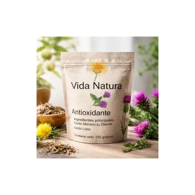 Té Vida natura Cardo Mariano, diente de león, boldo 150grs