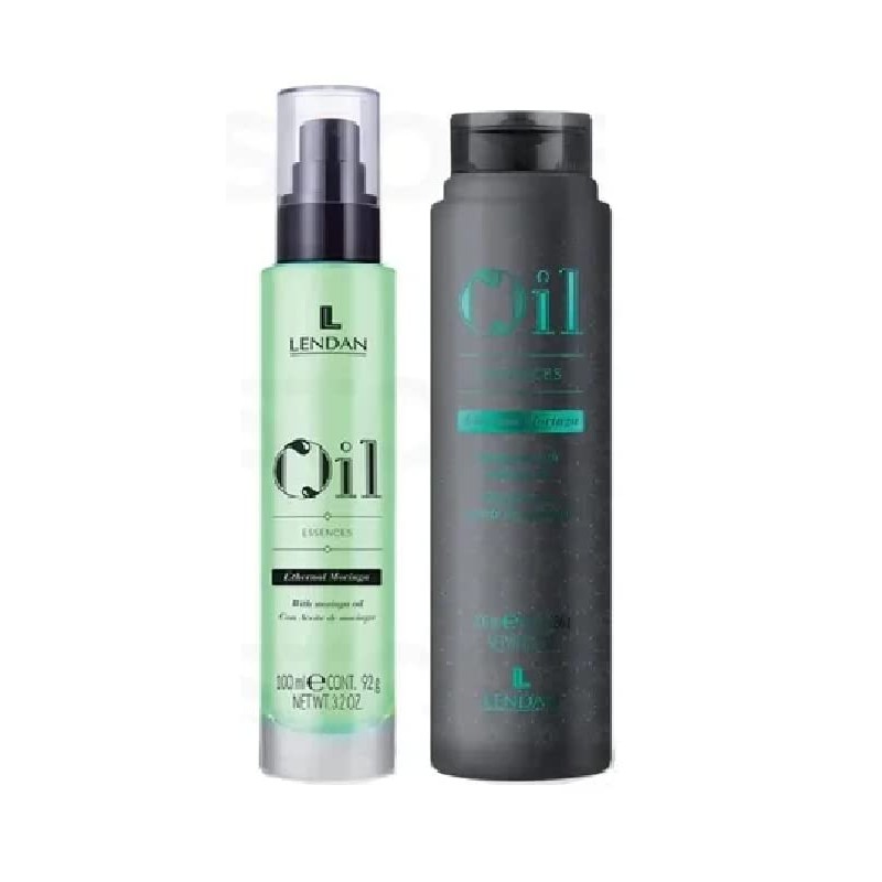 Lendan Kit Oil Essences Ethernal Moringa Aceite + Shampoo 300