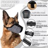 FUDLUYO Dog Muzzle, Air Mesh Dog Mouth Cover for No