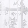 Curtainworks Sibella Lace Kitchen Curtain Window, Rod Pocket, 14 in