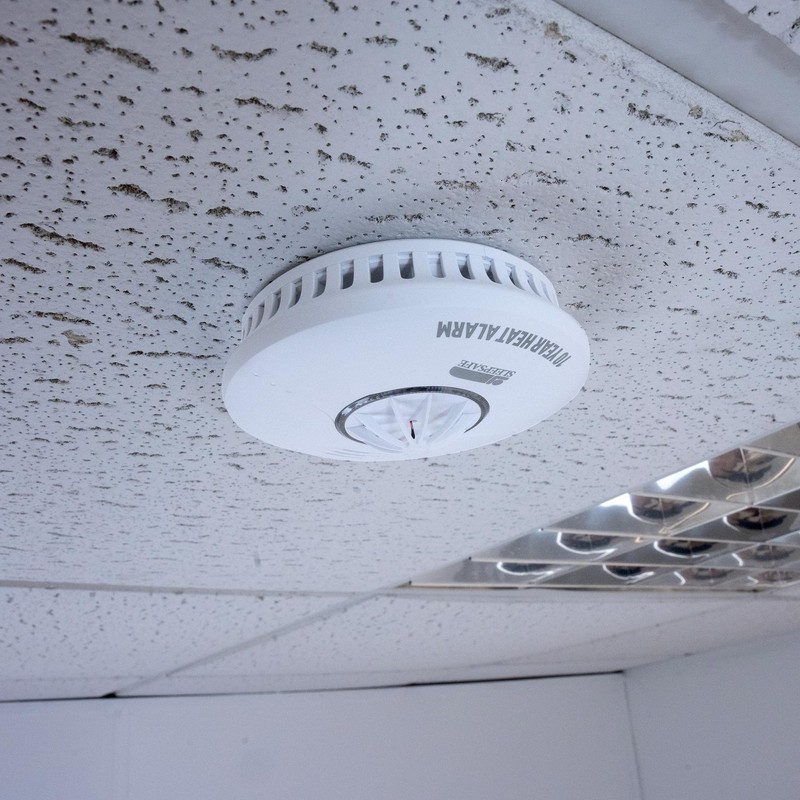 Arctic Hayes HT10L Interlinked Heat Alarm, White