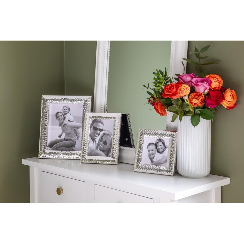 EDZARD Gubbio Silver Plated Tarnish Resistant Photo Frame