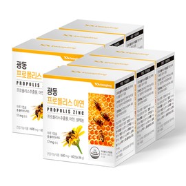 Guangdong Propolis Zinc 12-month Capsule Antioxidant Flavonoid Polypolis Flo / 광동 프로폴리스 아연 12개월분 캡슐 항산화 플라보노이드 폴리 폴리스 플로