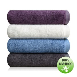 Songwol Towel [20% Download Coupon] Premium Bamboo 180g Bamboo Yarn 100% Towels, 10, Gray, 10 / 송월타올 [20%다운로드쿠폰]프리미엄 뱀부 180g 뱀부얀100% 수건 10장, 회색 10장