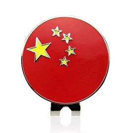 Toolzia Golf Ball Marker with Magnetic Hat Clip Set 1.18 Inch Ball Markers for Golfers