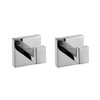 Aothpher Towel Hooks Pack of 2 SUS304 Stainless Steel Bathrobe
