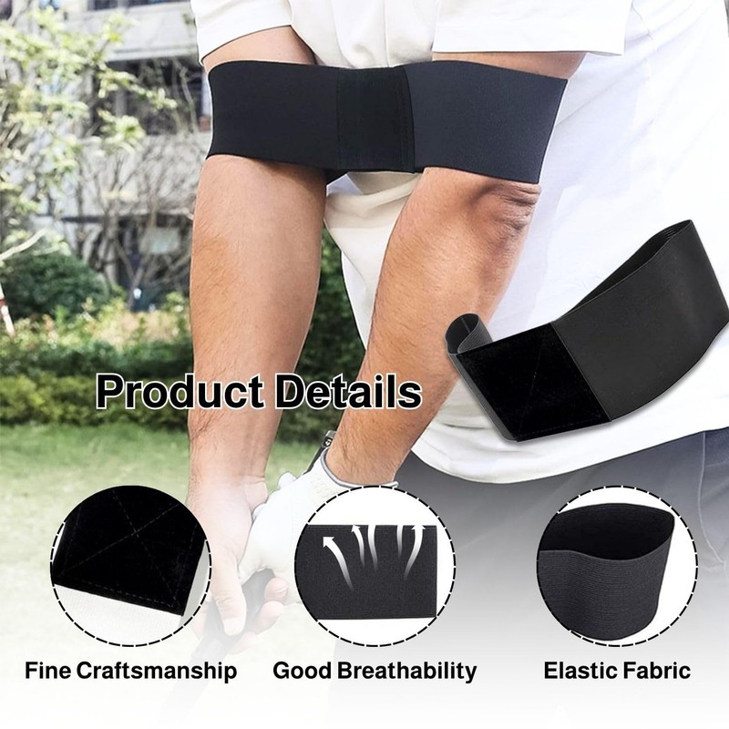 Lyivisk Pack of 3 Golf Swing Band, Golf Training Auxiliary