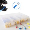 FullFun 360pcs 12-Sizes(M3/M4/M5/M6) Insulated Ring Terminals 22-16/16-14/12-10AWG Ring connectors Electrical