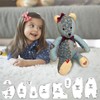 KASESSS Memory Bear Stencil Ruler Set, 10 Inch Memory Bear