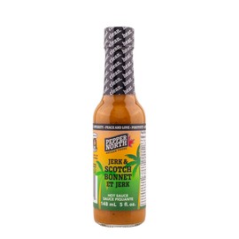 Jerk & Scotch Bonnet Hot Sauce By Pepper North, Fiery Hot Sauce With Flavors Of Pineapple, Scotch Bonnet Pepper & Ginger, Made With All Natural Ingredients, 5 fl oz Bottle (1-Pack)