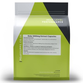 Sea Kelp 3000mg - 90 Capsules - 0.75mg Iodine - Vegan