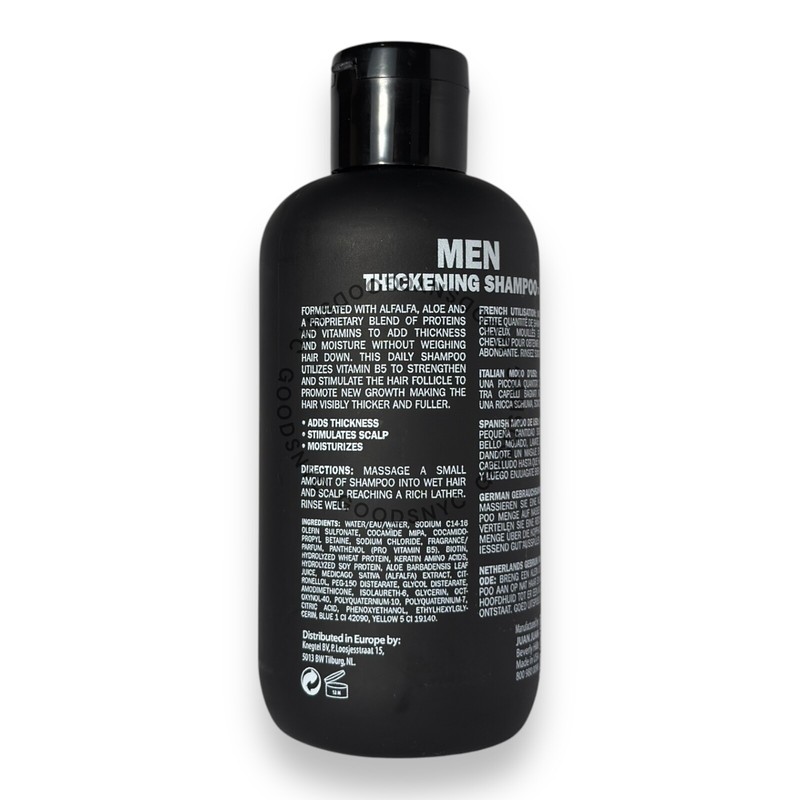 J Beverly Hills Men Thickening Shampoo 12oz